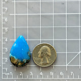 Large Ocean Blue Teardrop Ithaca Peak Turquoise Dimensions