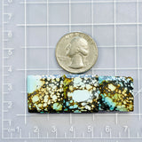 Medium Sky Blue Square Treasure Mountain Turquoise, Set of 3 Dimensions