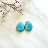 Medium Sky Blue Mixed Royston Turquoise, Set of 2 Background