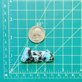 Medium Ocean Blue Mixed Yungai Turquoise, Set of 3 Dimensions