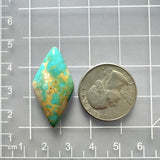 Large Sky Blue Diamond Royston Turquoise Dimensions