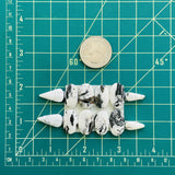 Medium Mixed Mixed White Buffalo Dolomite, Set of 12 Dimensions
