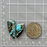 Large Sky Blue Freeform Ithaca Peak Turquoise, Set of 2 Dimensions