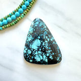 Large Sky Blue Freeform Yungai Turquoise Background