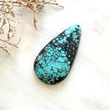 Large Sky Blue Teardrop Yungai Turquoise Background