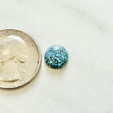 Small Sky Blue Round Lander Blue Turquoise Dimensions