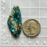 Large Ocean Blue Freeform Ithaca Peak Turquoise Dimensions