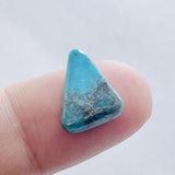L15 x W12 x H3 Sky Blue Triangle Bisbee Turquoise Background