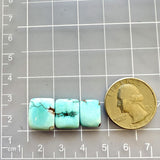 Small Sky Blue Bar Sonora Turquoise, Set of 3 Dimensions