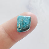 L15 x W13 x H3 Sky Blue Freeform Bisbee Turquoise Background