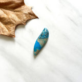 Large Sky Blue Freeform Ithaca Peak Turquoise Background