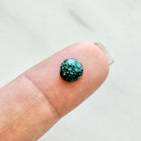 Small Ocean Blue Round Lander Blue Turquoise Background