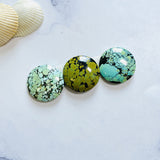 Large Mixed Round Mixed Turquoise, Set of 3 Background