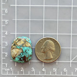 Large Sky Blue Freeform Royston Turquoise Dimensions