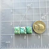 Small Mint Green Bar Namtso Lake Turquoise, Set of 3 Dimensions