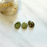 Small Earth Brown Mixed Treasure Mountain Turquoise, Set of 3 Background