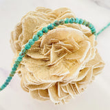 Kingman Turquoise Faceted Beads