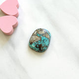 Large Sky Blue Freeform Royston Turquoise Background