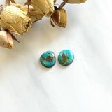 Small Sky Blue Mixed Royston Turquoise, Set of 2 Background