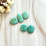 Small Sky Blue Freeform Pilot Mountain Turquoise, Set of 5 Background