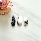 Medium Mixed Mixed White Buffalo Dolomite, Set of 3 Background