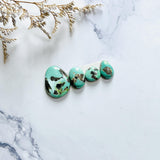 Mixed Faint Green Mixed Carico Lake Turquoise, Set of 4 Background