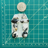 Medium Mixed Mixed White Buffalo Dolomite, Set of 8 Dimensions