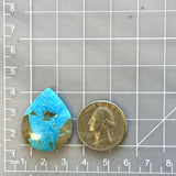 Large Sky Blue Teardrop Ithaca Peak Turquoise Dimensions