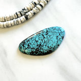 Large Sky Blue Freeform Yungai Turquoise Background