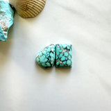 Medium Sky Blue Mixed Namtso Lake Turquoise, Set of 2 Background