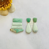 Large Mixed Mixed Mixed Turquoise, Set of 8 Background