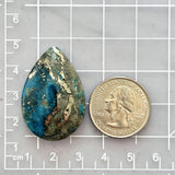 Large Ocean Blue Teardrop Ithaca Peak Turquoise Dimensions