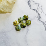 Small Mixed Round Mixed Turquoise, Set of 6 Background