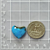 Large Sky Blue Heart Ithaca Peak Turquoise Dimensions