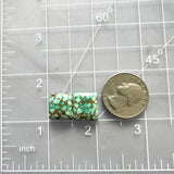 Small Sky Blue Square Yungai Turquoise, Set of 2 Dimensions