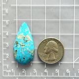 Large Sky Blue Teardrop Ithaca Peak Turquoise Dimensions