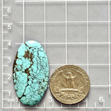 Large Sky Blue Oval Number 8 Turquoise Dimensions