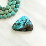 Large Sky Blue Freeform Yungai Turquoise Background