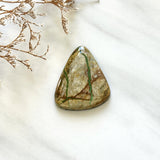 Large Sea Green Freeform Royston Turquoise Background