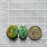 Large Sea Green Mixed Broken Arrow Variscite, Set of 2 Dimensions