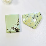 Large Yellow Mixed Treasure Mountain Turquoise, Set of 2 Background