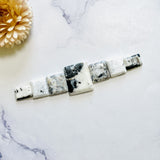 Small Mixed Bar White Buffalo Dolomite, Set of 7 Background