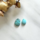 Medium Sky Blue Mixed Royston Turquoise, Set of 2 Background