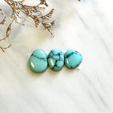 Medium Sky Blue Mixed Treasure Mountain Turquoise, Set of 3 Background