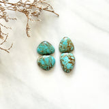 Small Mint Green Mixed Number 8 Turquoise, Set of 4 Background