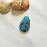 Large Ocean Blue Teardrop Ithaca Peak Turquoise Background