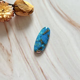 Large Ocean Blue Surfboard Ithaca Peak Turquoise Background