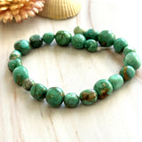 Sea Green Fox Turquoise Nugget Beads Dimensions