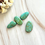 Medium Mint Green Mixed Number 8 Turquoise, Set of 4 Background
