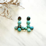Small Mixed Round Mixed Turquoise, Set of 12 Background